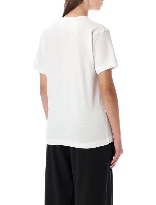 25FW 꼼데가르송 반팔 티셔츠 AX T802 051 Bianco - COMME DES GARCONS