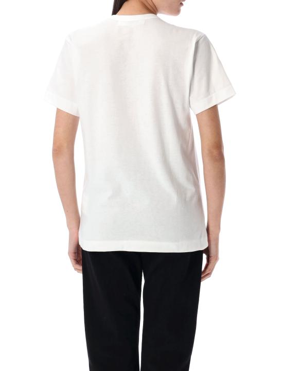25FW 꼼데가르송 반팔 티셔츠 AX T802 051 Bianco - COMME DES GARCONS