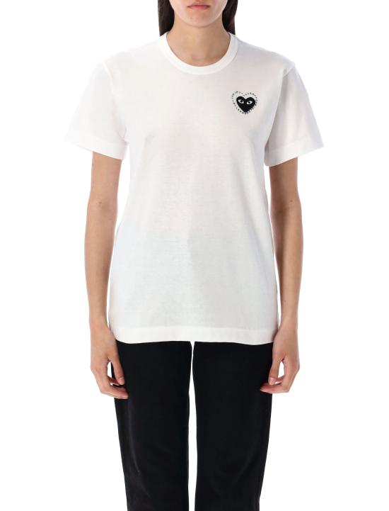 25FW 꼼데가르송 반팔 티셔츠 AX T802 051 Bianco