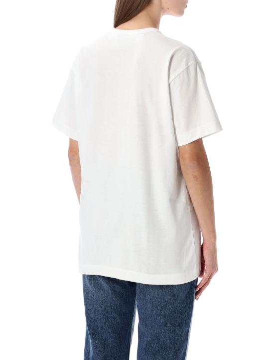 25FW 꼼데가르송 반팔 티셔츠 AX T802 051 Bianco - COMME DES GARCONS