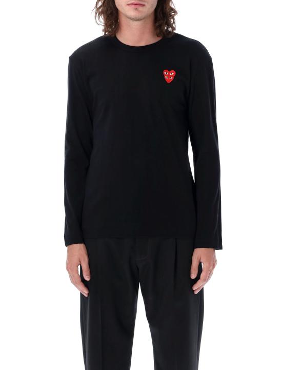 26SS 꼼데가르송 반팔 티셔츠 AX T292 051 Nero - COMME DES GARCONS