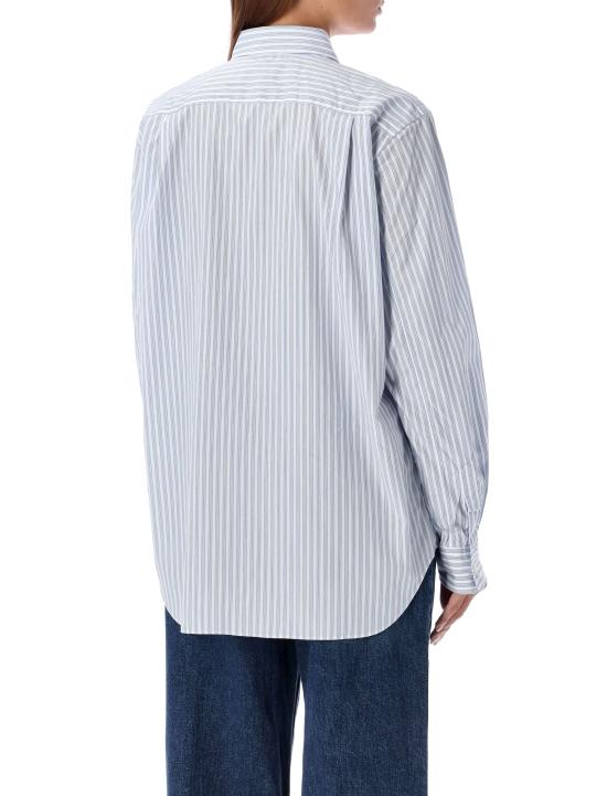 26SS 꼼데가르송 긴팔 셔츠 AX B020 051 Blue - COMME DES GARCONS