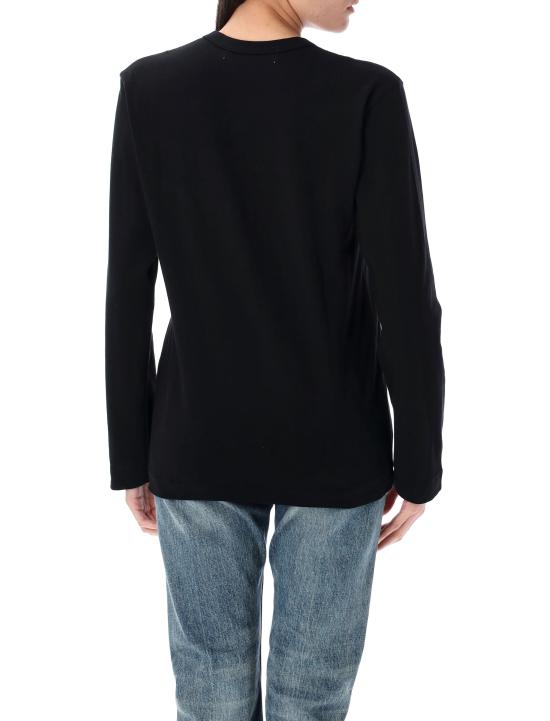 26FW 꼼데가르송 긴팔 티셔츠 AX T118 051 Nero - COMME DES GARCONS