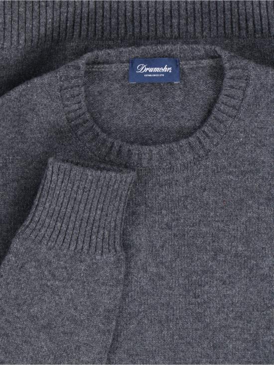 25FW 드루모어 스웨터 D7K103L 670 Grey - DRUMOHR