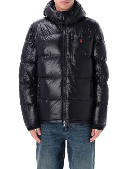 26FW 폴로 랄프로렌 고햄 글로시 다운 자켓 710968281001 Black