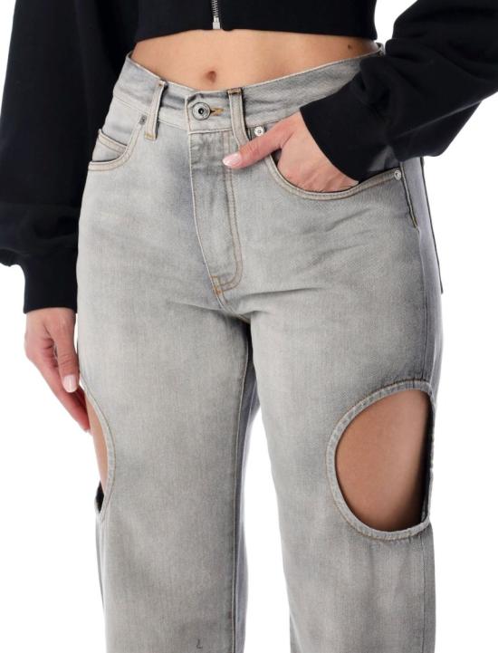 25FW 오프화이트 데님 OWYA06AF25DEN0011200 Grey - OFF WHITE