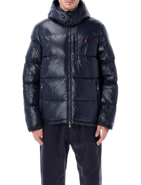 26FW 폴로 랄프로렌 고햄 글로시 다운 자켓 710968281002 Black
