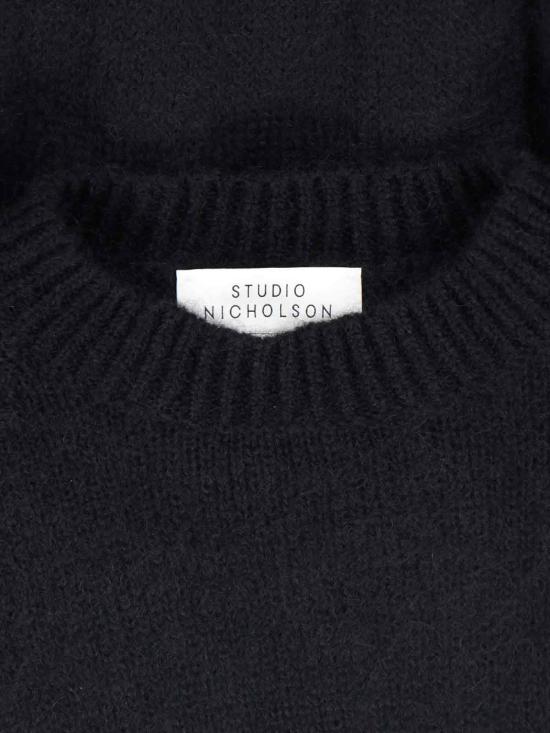 25FW 스튜디오 니콜슨 스웨터 WYNN SN 1499 BLACK Black - STUDIO NICHOLSON