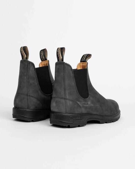  블런드스톤 부츠 587 RUSTIC BLACK Black - BLUNDSTONE