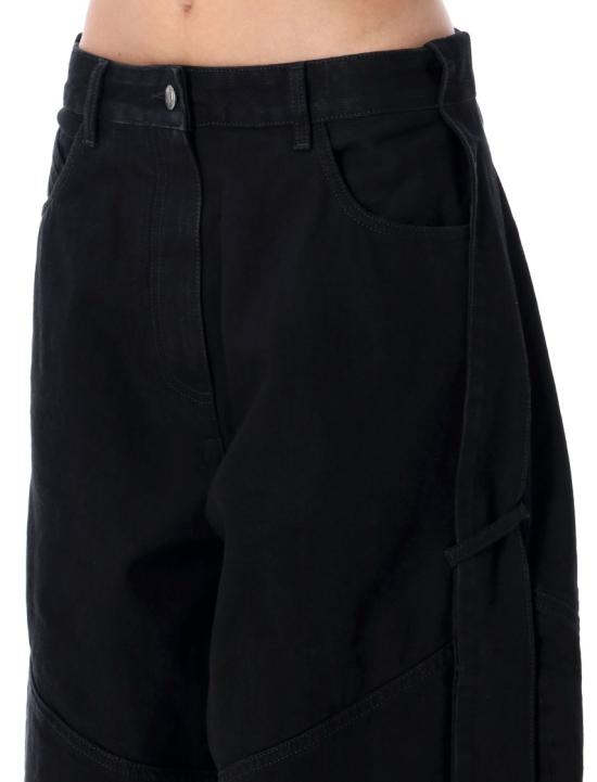 25FW 디 아티코 데님 WCP00279CCC120AA100 Black - THE ATTICO