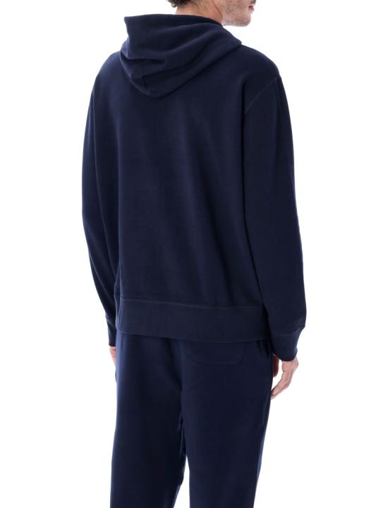 26SS 폴로 랄프로렌 포니로고 자수 후드 티셔츠 710766778007 Black - POLO RALPH LAUREN