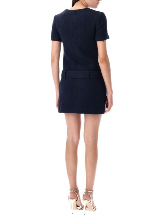25FW 셀프 포트레이트 원피스 PF25034SBLBLUE Black - SELF PORTRAIT