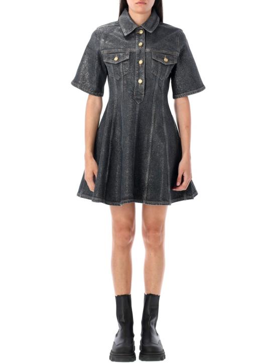 25FW 가니 원피스 J18026986006 Black