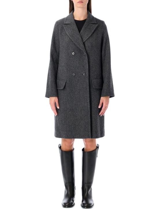 25FW 아페쎄 코트 F01545WOARALAD Grey