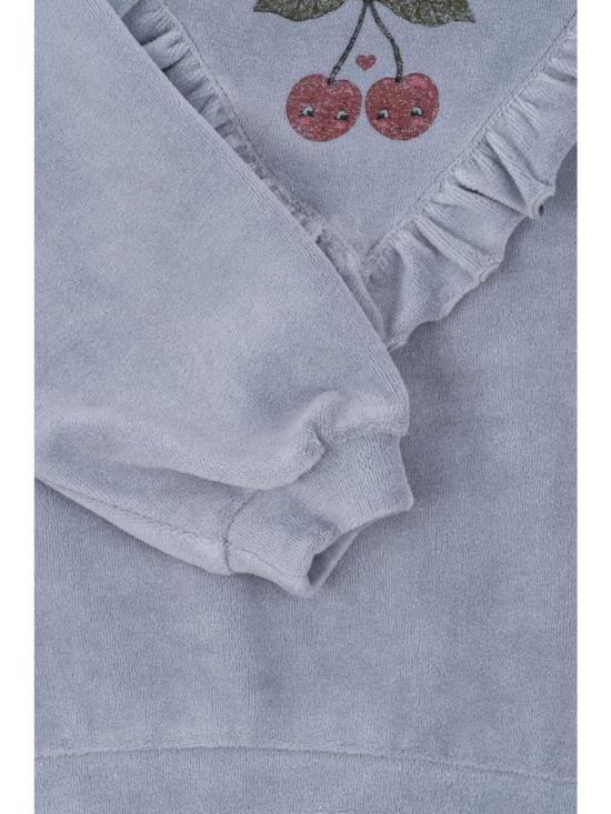 25FW [키즈] 콩제 슬래드 풀오버 KS101731K TRADEWINDS GREY - KONGES SLOEJD