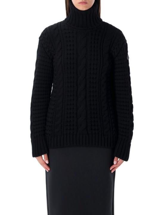 25FW 몽클레어 X 에드워드 에닌풀 터틀넥 9F00002M6727999 Black