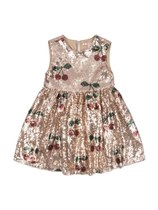 25FW [키즈] 콩제 슬래드 원피스 KS103990K MAGRANDECERISE BEIGE