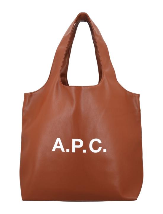 26FW 아페쎄 나논 로고 토트백 M61565PUAATCAD Brown