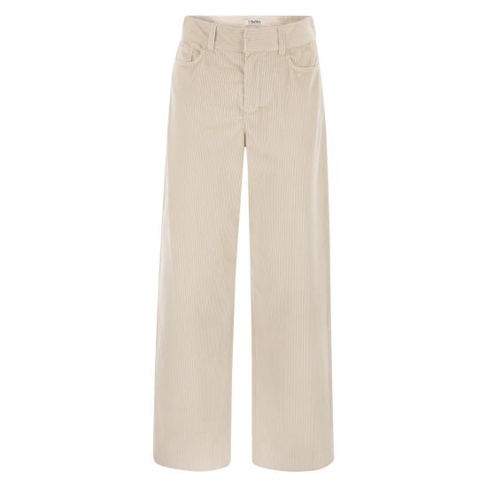 25FW 에스막스마라 스트레이트 팬츠 2529136153600 IVORY