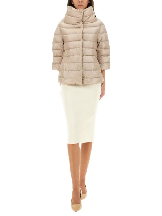 25FW 에르노 아민타 케이프 PI0043DIC 12017Z1985 BEIGE - HERNO