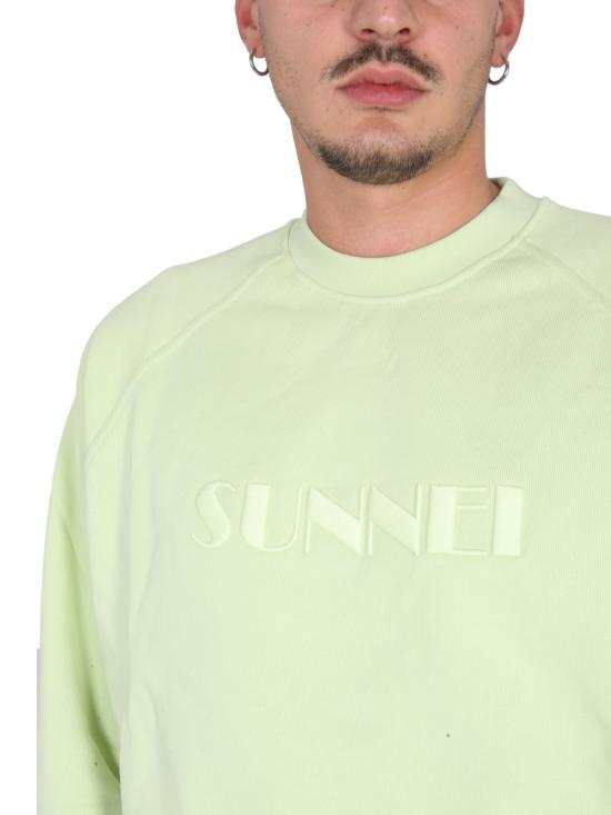  써네이 긴팔 티셔츠 MRTWXJER027 COT029322 GREEN - SUNNEI
