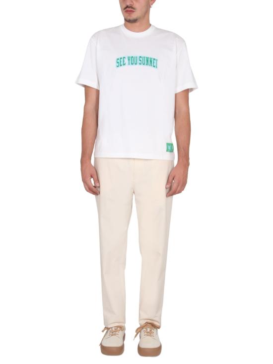  써네이 반팔 티셔츠 MRTWXJER029 COT002998 WHITE - SUNNEI