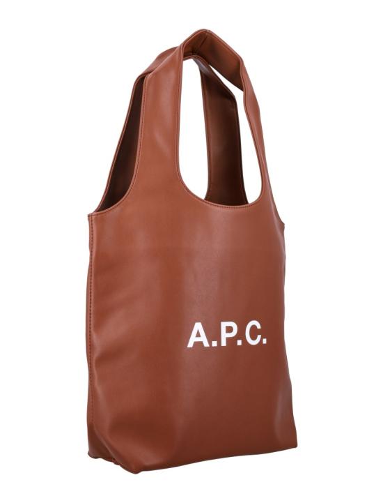 26FW 아페쎄 니논 스몰 토트백 M61861PUAATCAD Brown - A.P.C.