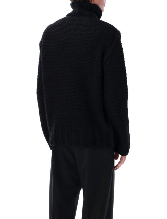 25FW MM6 메종마르지엘라 터틀넥 SH2HA0008M13166900 Black - MM6 MAISON MARGIELA