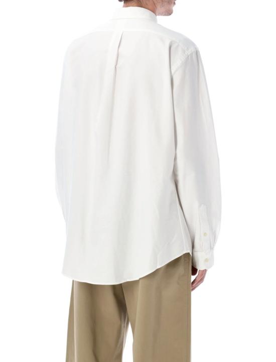 26SS 폴로 랄프로렌 컬러 포니 자수 커스텀 핏 버튼 다운 셔츠 710792041001 White - POLO RALPH LAUREN