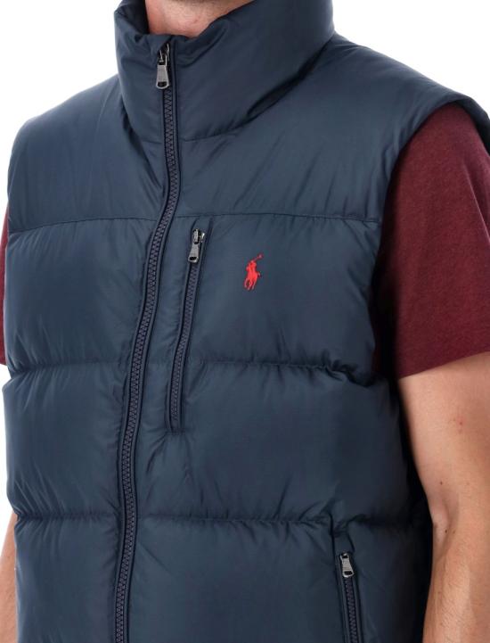 25FW 폴로 랄프로렌 고햄 다운 베스트 710968283002 Black - POLO RALPH LAUREN
