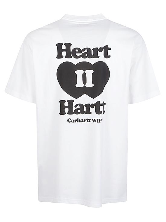 25FW 칼하트 WIP 반팔 티셔츠 I035203 02XX White - CARHARTT WIP