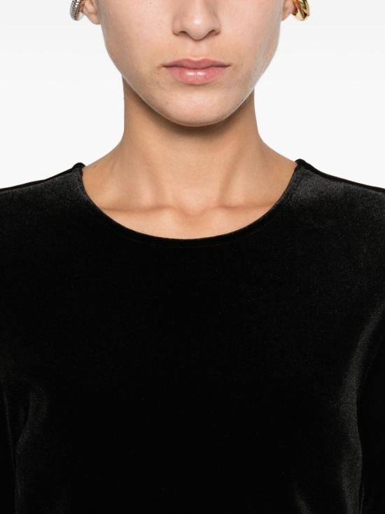 25FW 엠포리오 아르마니 숏 원피스 EW001367 AF16466UC001 Black - EMPORIO ARMANI