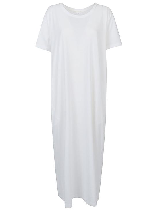 25FW 더로우 롱 원피스 9032K421 WHT White