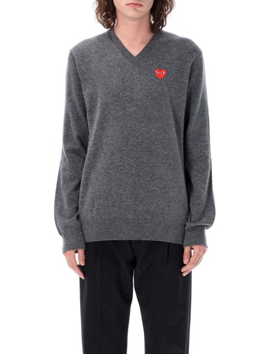 25FW 꼼데가르송 스웨터 AXN002051 3 GREY - COMME DES GARCONS