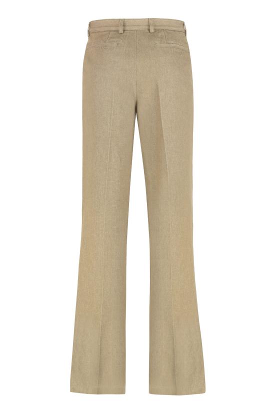 25FW 드리스 반 노튼 스트레이트 팬츠 2520209622385104 khaki - DRIES VAN NOTEN