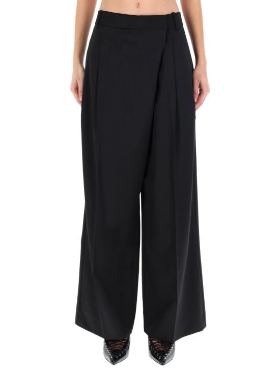 25FW 가니 스트레이트 팬츠 W0799 099 BLACK