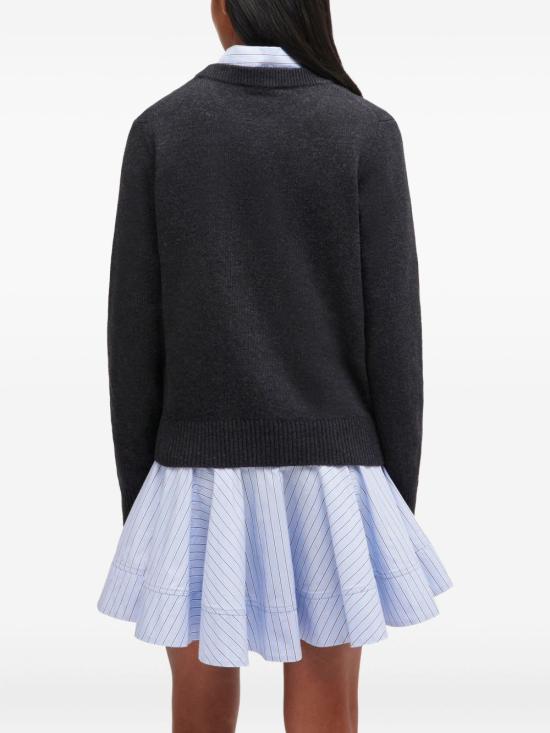 25FW 가니 스웨터 K2597 252 CHARCOAL - GANNI