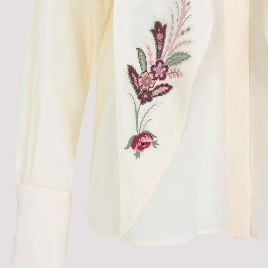 25FW 에트로 반팔 티셔츠 WRIA007799SP1G6X0804 Ivory - ETRO