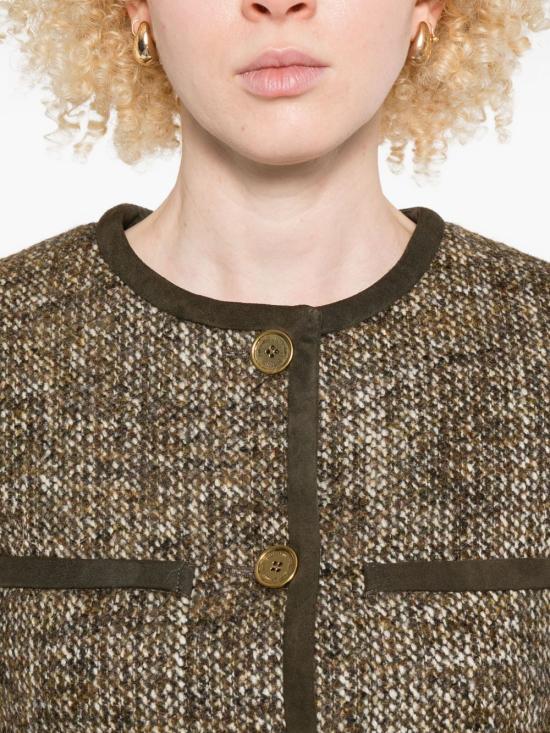 25FW 골든구스 자켓 GWP02336P00209390108 brown - GOLDEN GOOSE