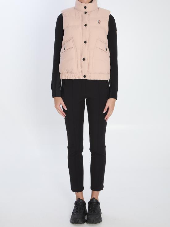 25FW 몽클레어 스트레이트 팬츠 K20982A0000153064999 black - MONCLER