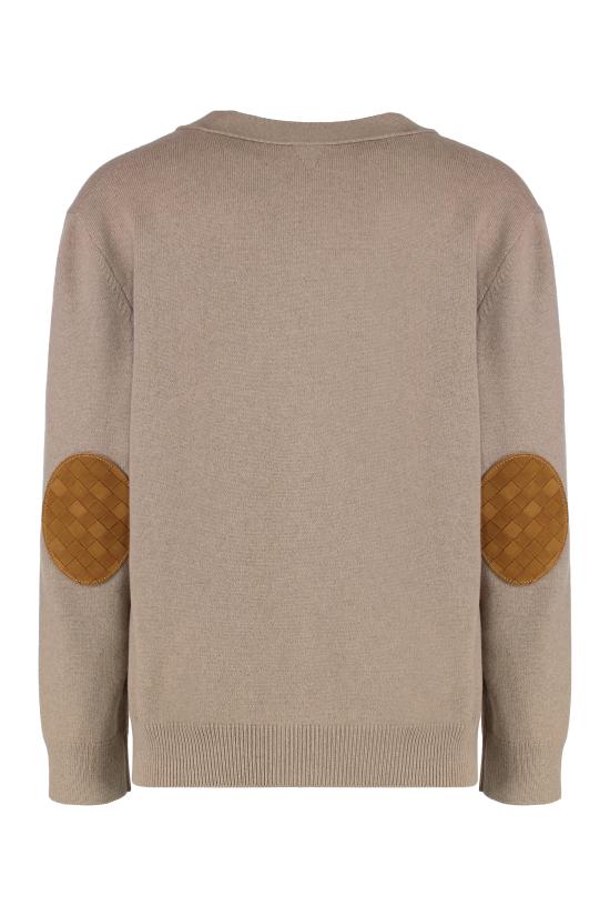 25FW 보테가베네타 스웨터 843997V2MM09713 Beige - BOTTEGA VENETA