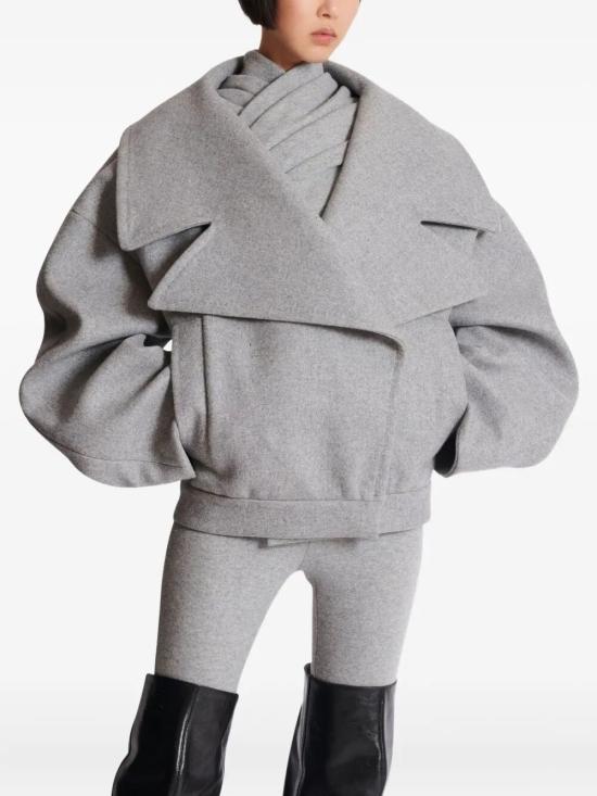 25FW 발망 자켓 FF0UA140WD24 9AF GREY - BALMAIN