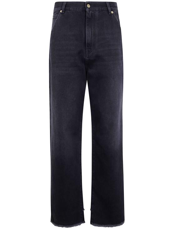 25FW 다크파크 스트레이트 팬츠 WTR78DBK02W102 BLACK