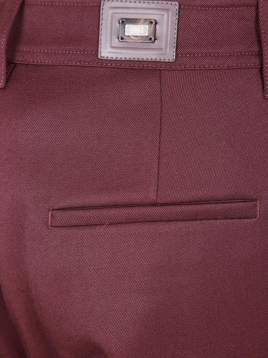 25FW 막스마라 스트레이트 팬츠 2521136032600 005 RED - MAX MARA