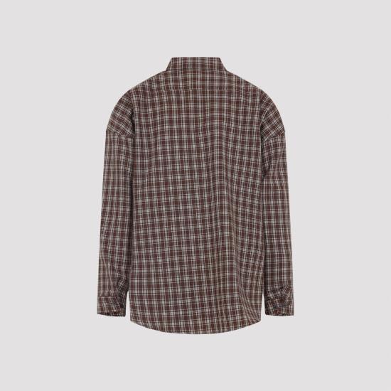 25FW 마르니 긴팔 셔츠 CUMU0061S7UTWA35 CHM29 BROWN - MARNI