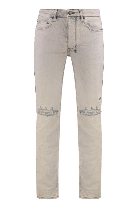  수비 스트레이트 팬츠 MFA24DJ046GRY grey