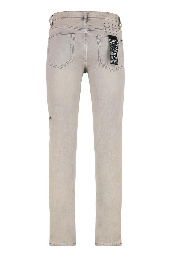  수비 스트레이트 팬츠 MFA24DJ046GRY grey - KSUBI