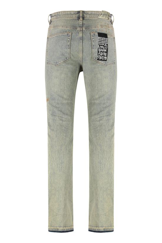  수비 스트레이트 팬츠 MFA24DJ012DNM Denim - KSUBI