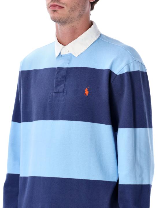 25FW 폴로 랄프로렌 반팔 티셔츠 710980299 003 CHAMBRAY BLUE - POLO RALPH LAUREN
