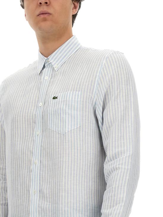 25FW 라코스테 긴팔 셔츠 CH6985 E7B MULTICOLOUR - LACOSTE